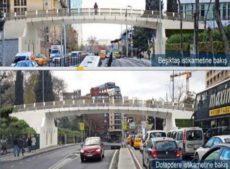 İBB Taksim Meydanı Çevre Düzenlemesiyle Harbiye'ye üst geçit yapıyor