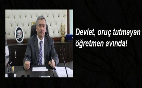 İftara katılmayan öğretmenlere soruşturma!