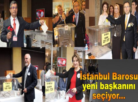İstanbul Barosu yeni başkanını seçiyor...