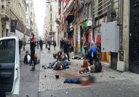 İstiklal Caddesi'nde patlama