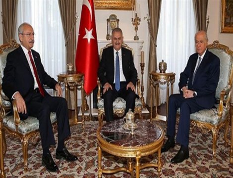 Kılıçdaroğlu Cumhuriyet iddianamesini gündeme getirdi, liderler sessiz kaldı