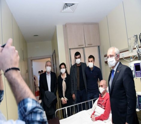 Kılıçdaroğlu, Halk-Lis üyesi genci ziyaret etti