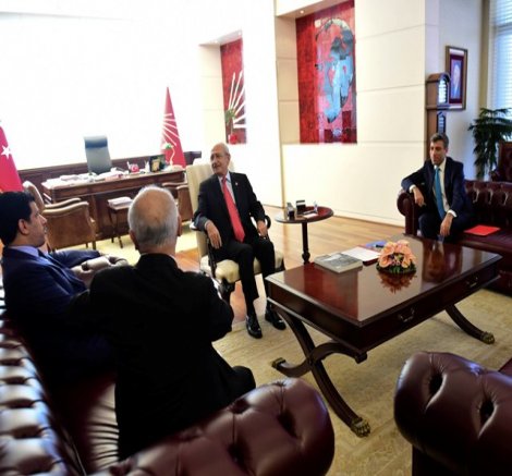 Kılıçdaroğlu'na Büyükelçilerden ziyaret