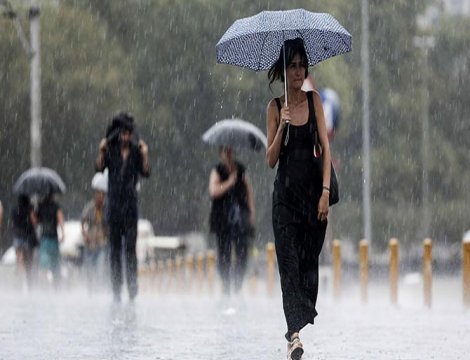 Meteorolojiden yağış uyarısı