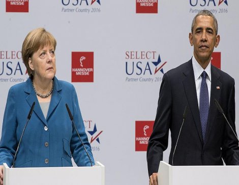 Obama ve Merkel Rusya ile Esed rejimini kınadı