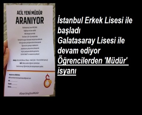 'Padişaha köle olmayan, akli dengesi yerinde müdür aranıyor'