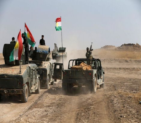 Peşmerge, IŞİD kontrolündeki Başika'ya operasyon başlattı