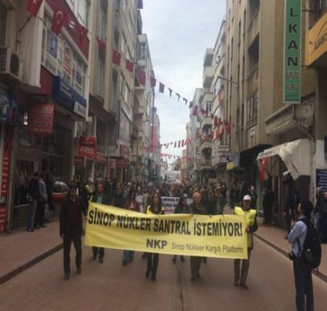 Sinop nükleer santral istemiyor