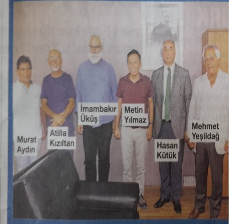 Sözcü'ye dayanışma ziyareti