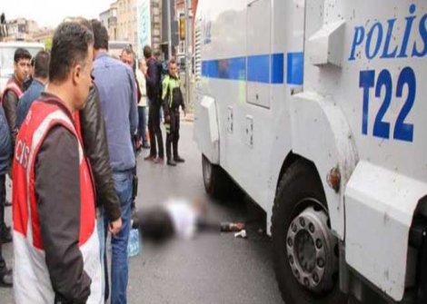 Taksim’de TOMA’nın çarptığı bir kişi yaşamını yitirdi