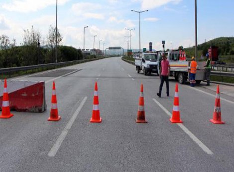 TEM Bolu Dağı Tüneli Ankara yönü ulaşıma kapatılıyor