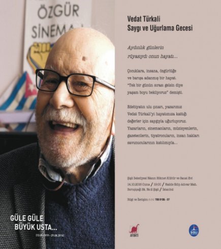 Vedat Türkali Şişli’de anılacak