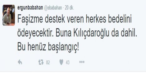 Yandaş gazetecinin skandal tweetine İmambakır Üküş'ten sert cevap