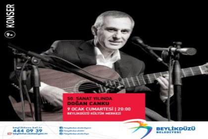 50. Sanat Yılında Doğan Canku Beylikdüzü'nde