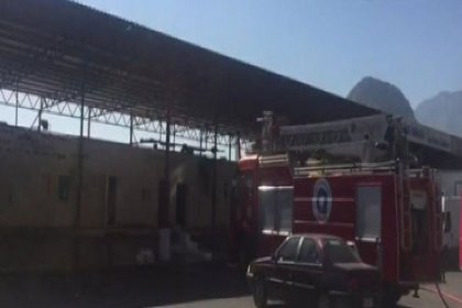 Antalya'da roketatarlı saldırı
