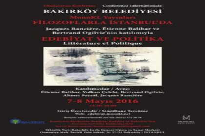 Bakırköy'de 'Edebiyat ve Politika' konferansı