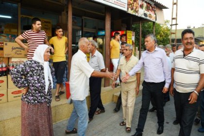 Başkan Karalar, Onur Mahallesi’nde incelemelerde bulundu