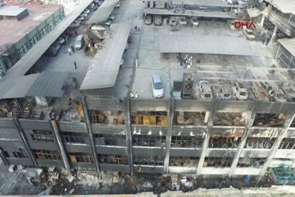 Bayrampaşa'daki fabrika yangınında 262 işyeri etkilendi