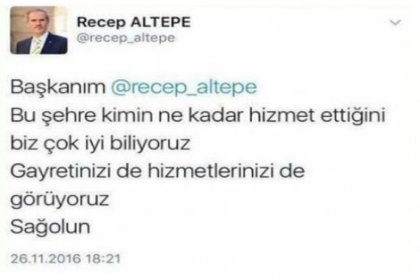 Belediye Başkanı, sahte hesaptan atacağı tweeti paylaştı!