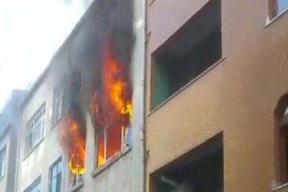 Beyoğlu'nda yangın: 1 bebek öldü, 1 kişi ağır yaralı
