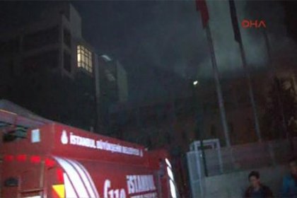 Bilgi Üniversitesi'nde yangın