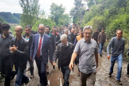 Birleşik Kamu İş'ten Grevdeki madençilere destek