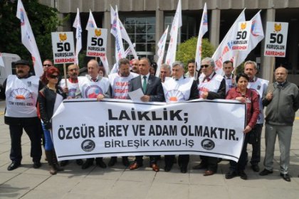 Birleşik Kamu-İş'ten Kahraman'a 50 kuruşluk dava