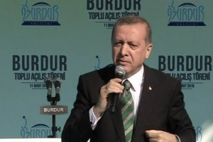 Cumhurbaşkanı Erdoğan Burdur'da konuştu: Elleri dert görmesin