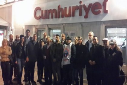 Eğitim İş Sendikası'ndan Cumhuriyet'e destek ziyareti