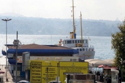 Kabataş İskelesi deniz trafiğine kapatıldı