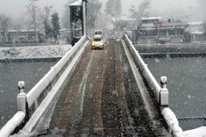 Kar Balkanlar kapısından girdi