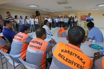 Karşıyaka Belediye çalışanlarına terör uyarısı!