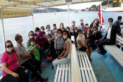 Kıbrıslı minikler İstanbul'u gezdi