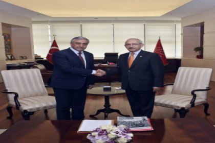 KKTC Cumhurbaşkanı'ndan Kılıçdaroğlu'na ziyaret