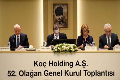 Koç Holding'de Mustafa Koç'suz ilk genel kurul yapıldı