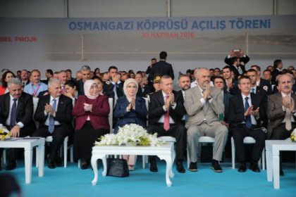 Osmangazi Köprüsü açıldı, bayram sonuna kadar ücretsiz