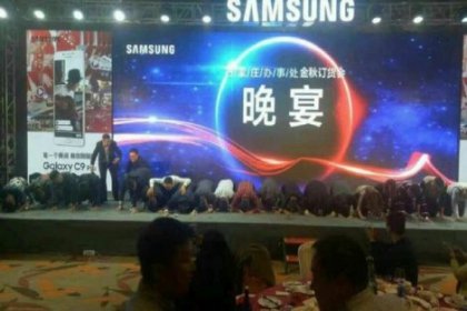 Samsung'un Çinli yöneticileri özür diledi