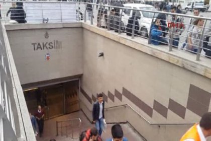 Taksim Metrosunda korkunç olay