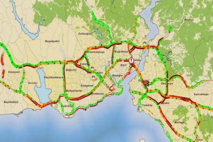 Tatil bitti, trafik yoğunluğu arttı
