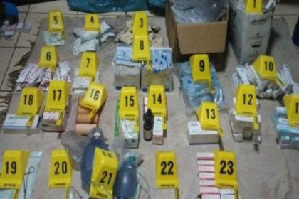 Teröristler kendilerine revir hazırlamış