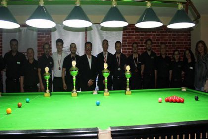 Türkiye'de yeniden "Snooker" heyecanı yaşandı