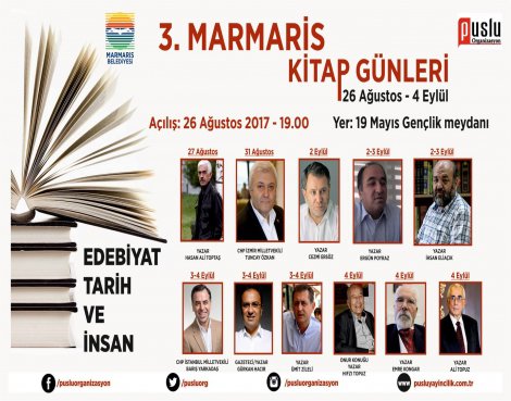 '3. Marmaris Kitap Günleri' başlıyor