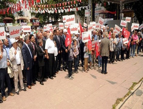 Adalet Yürüyüşü'ne Tokat'tan destek