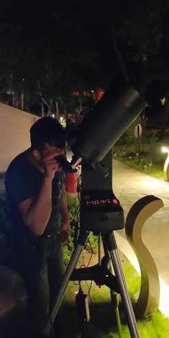 Atatürk Bilim ve Eğitim Parkı hafta sonu uzay meraklılarını ağırladı