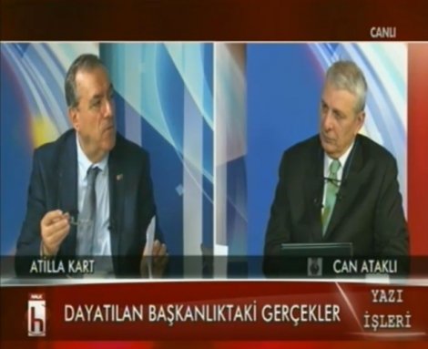 Atilla Kart: AKP, hiçbir zaman Türkiye'yi hukukla yönetme amacında olmadı