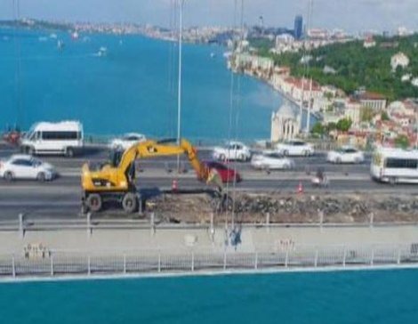 Bakan açıkladı: Köprüdeki çalışma 25 Ağustos'ta bitecek