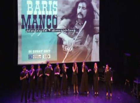 Barış Manço 18. ölüm yıl dönümünde şarkıları ile anıldı