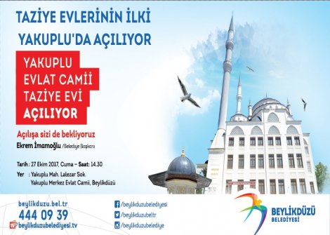 Beylikdüzü Belediyesi, ilk taziye evini Yakuplu'da açıyor