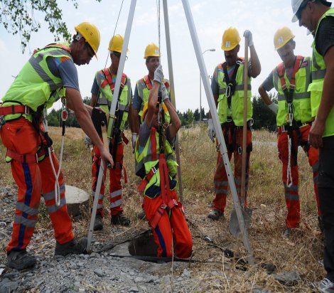 Beylikdüzü'nde işçinin canı güvende