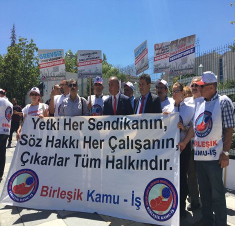 Birleşik Kamu-İş'ten 'Kamu personelinin ücret ve özlük haklarını iyileştirme' talebi Birleşik Kamu-İş'ten 'Kamu personelinin ücret ve özlük haklarını iyileştirme' talebi